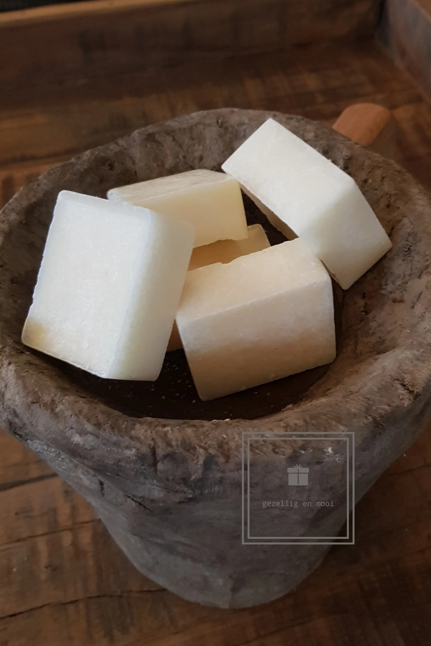 Amberblokje White Musk