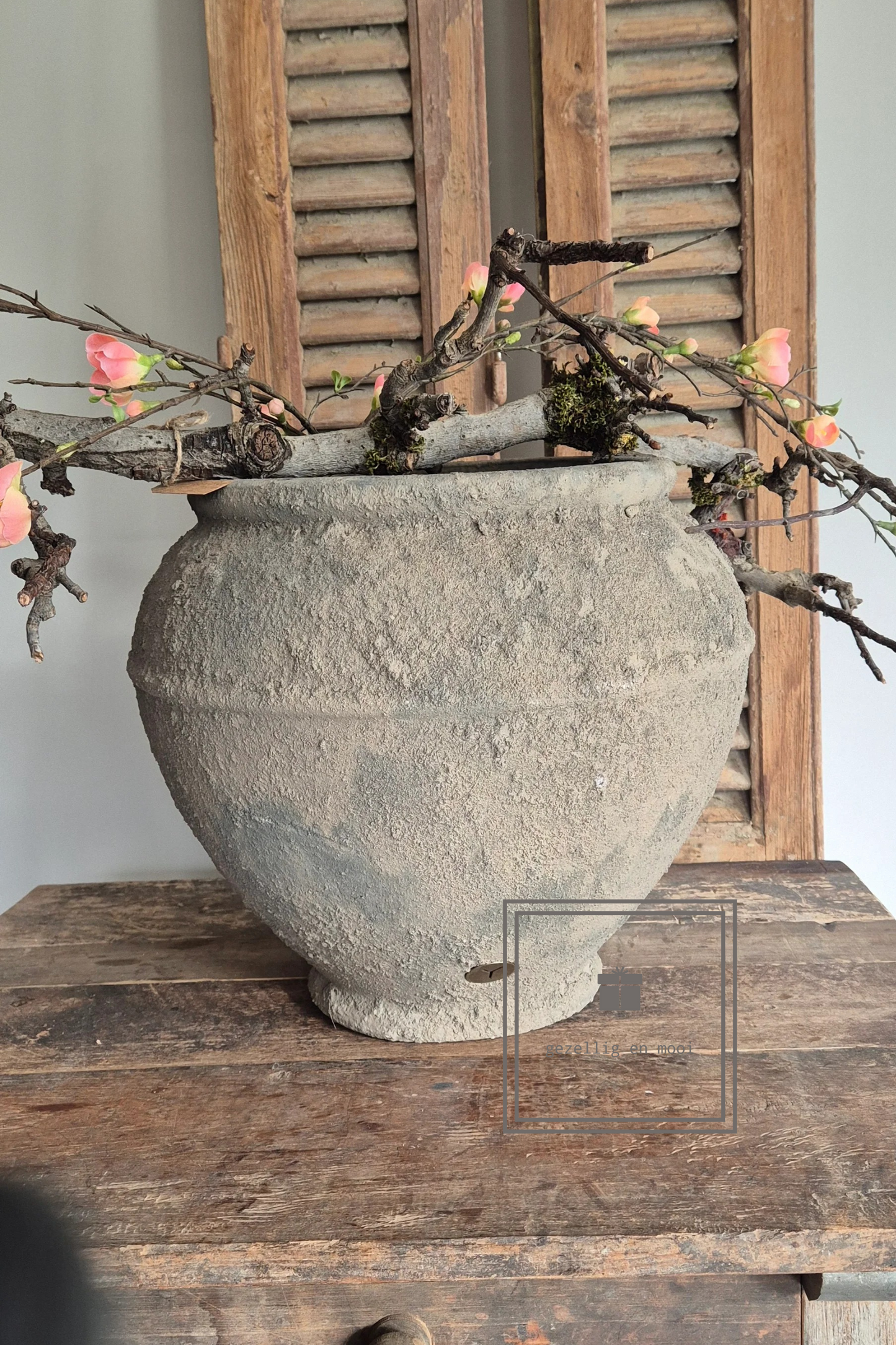 Brynxz Planter Grandeur Rustic L
