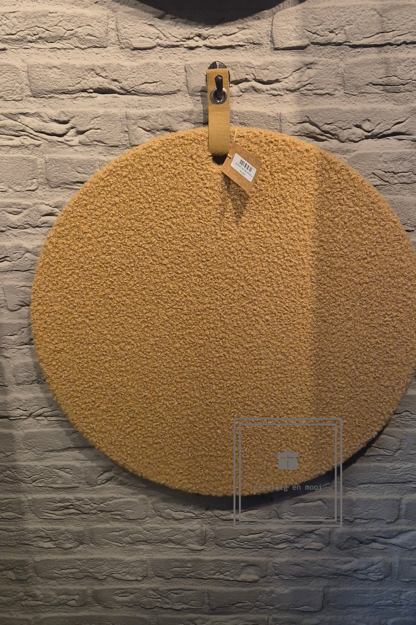 Prikbord Boucle Camel 60