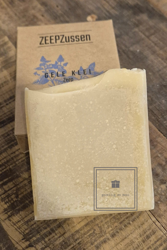 Zeepzussen gele klei