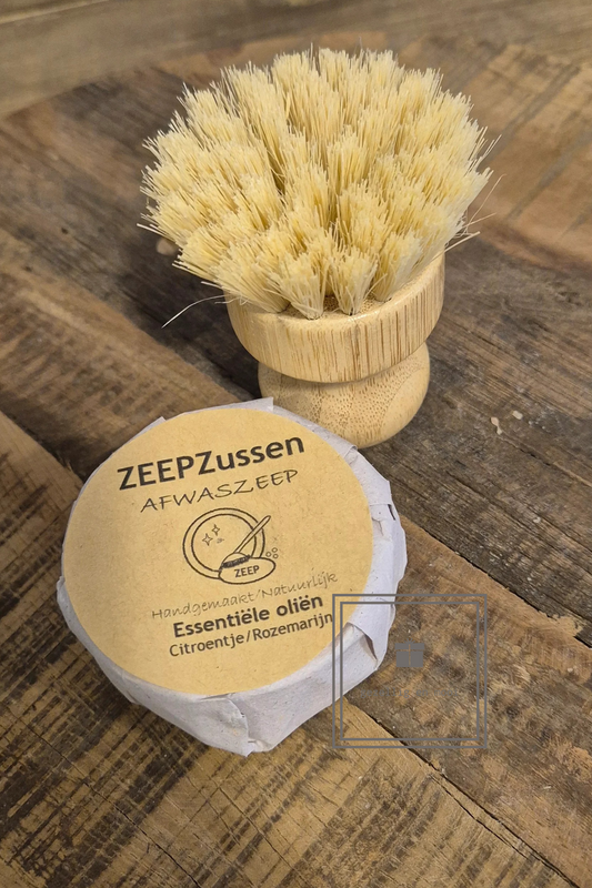 Zeepzussen afwasborstel