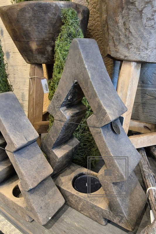 Brynxz tealightholder x-tree majestic brown L