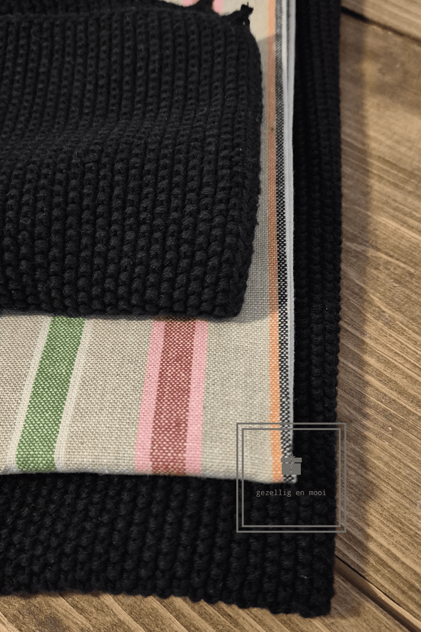Handdoek Zwart