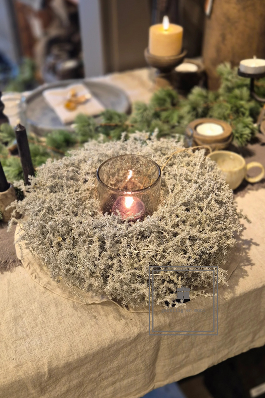 Asparagus krans wit 35