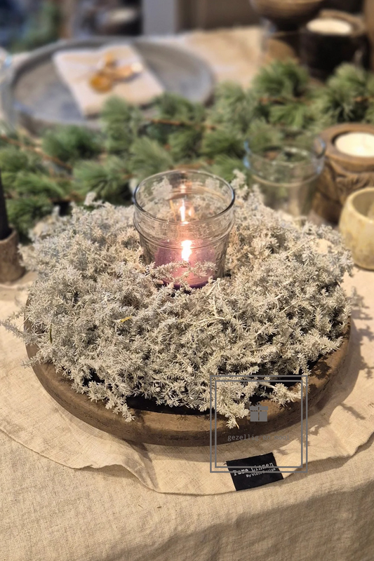 Asparagus krans wit 28