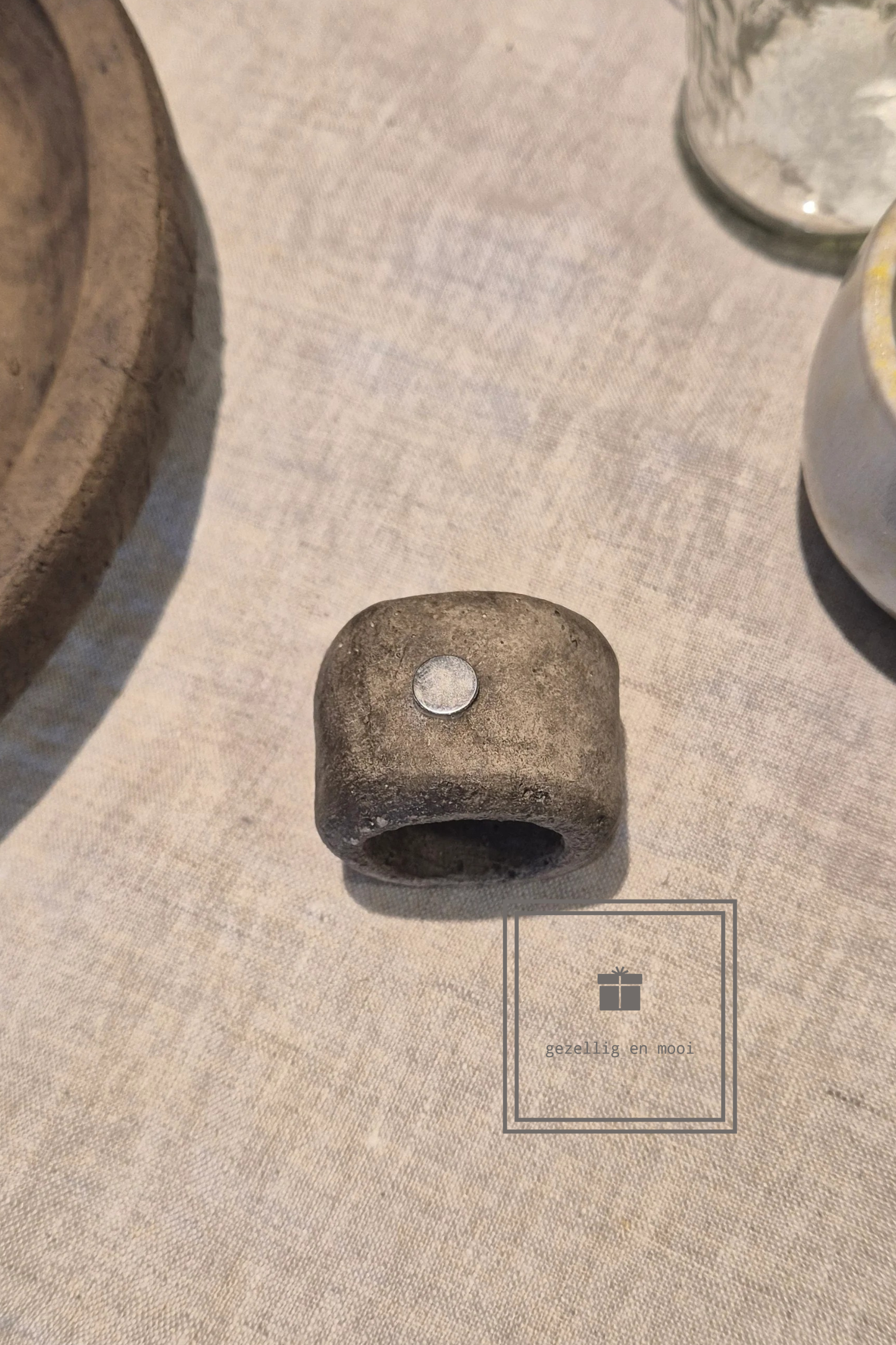 PMR servetring met magneet