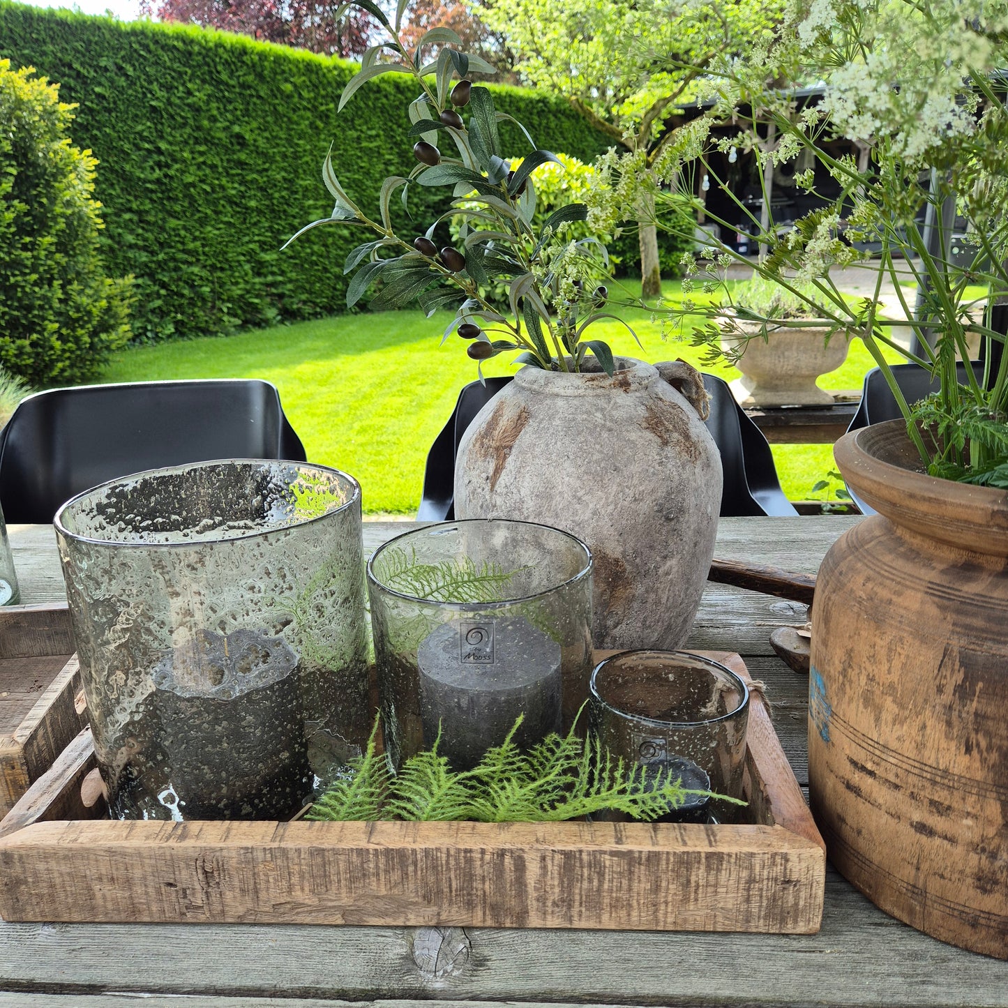 Houten dienblad
