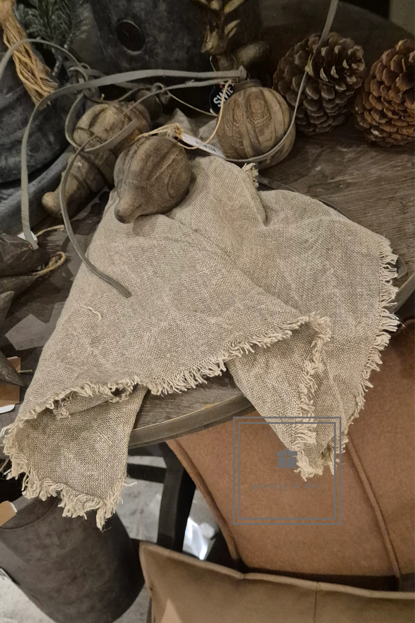 Shabby onbedrukt 45x45 cm