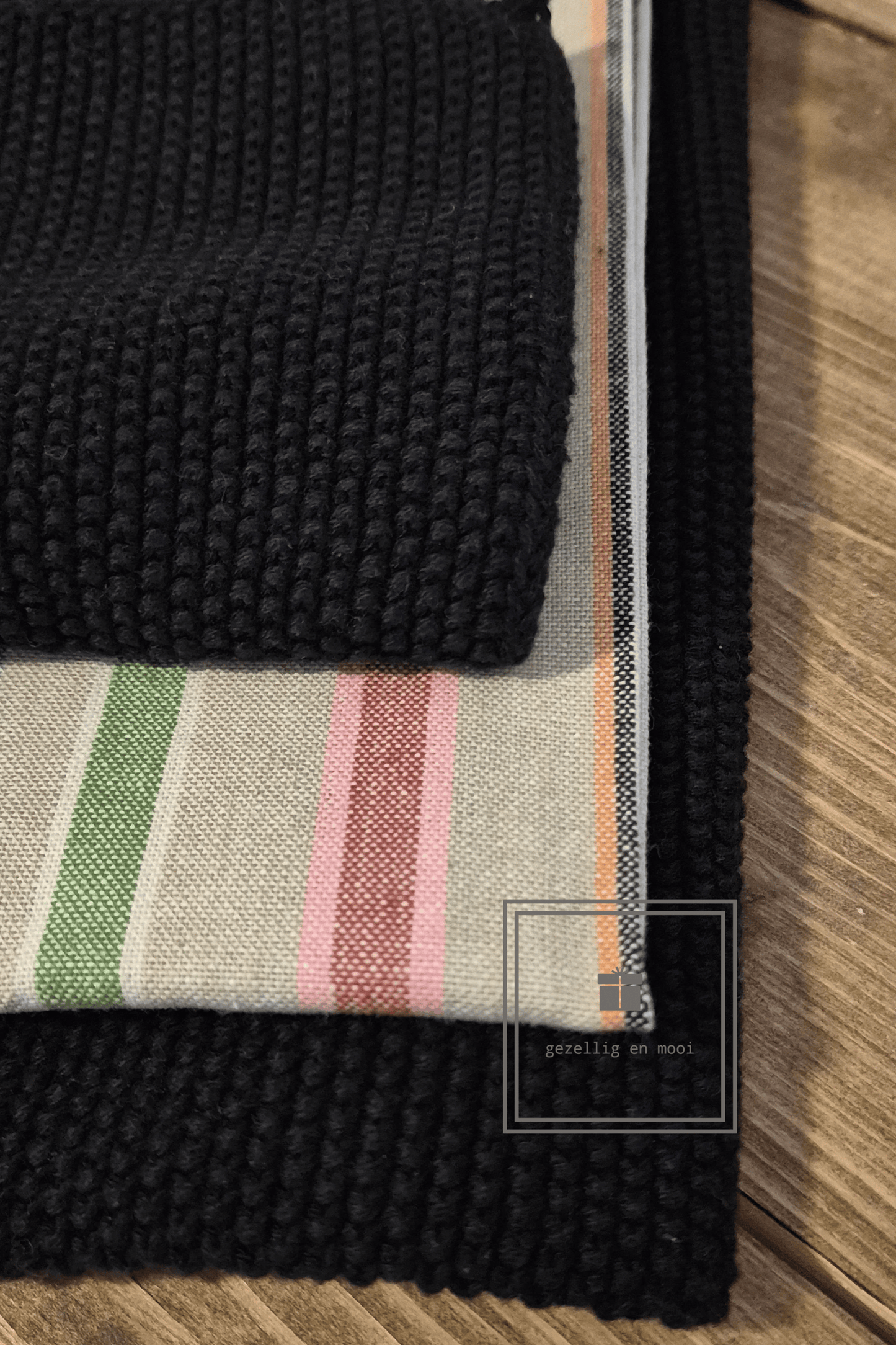 Vaatdoek Zwart
