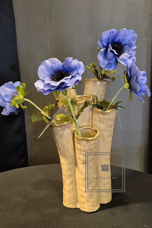 Tube vaas Enix L beige