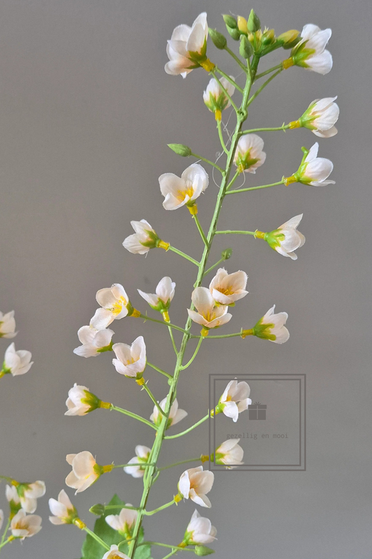 Mini flower branch cream 108cm