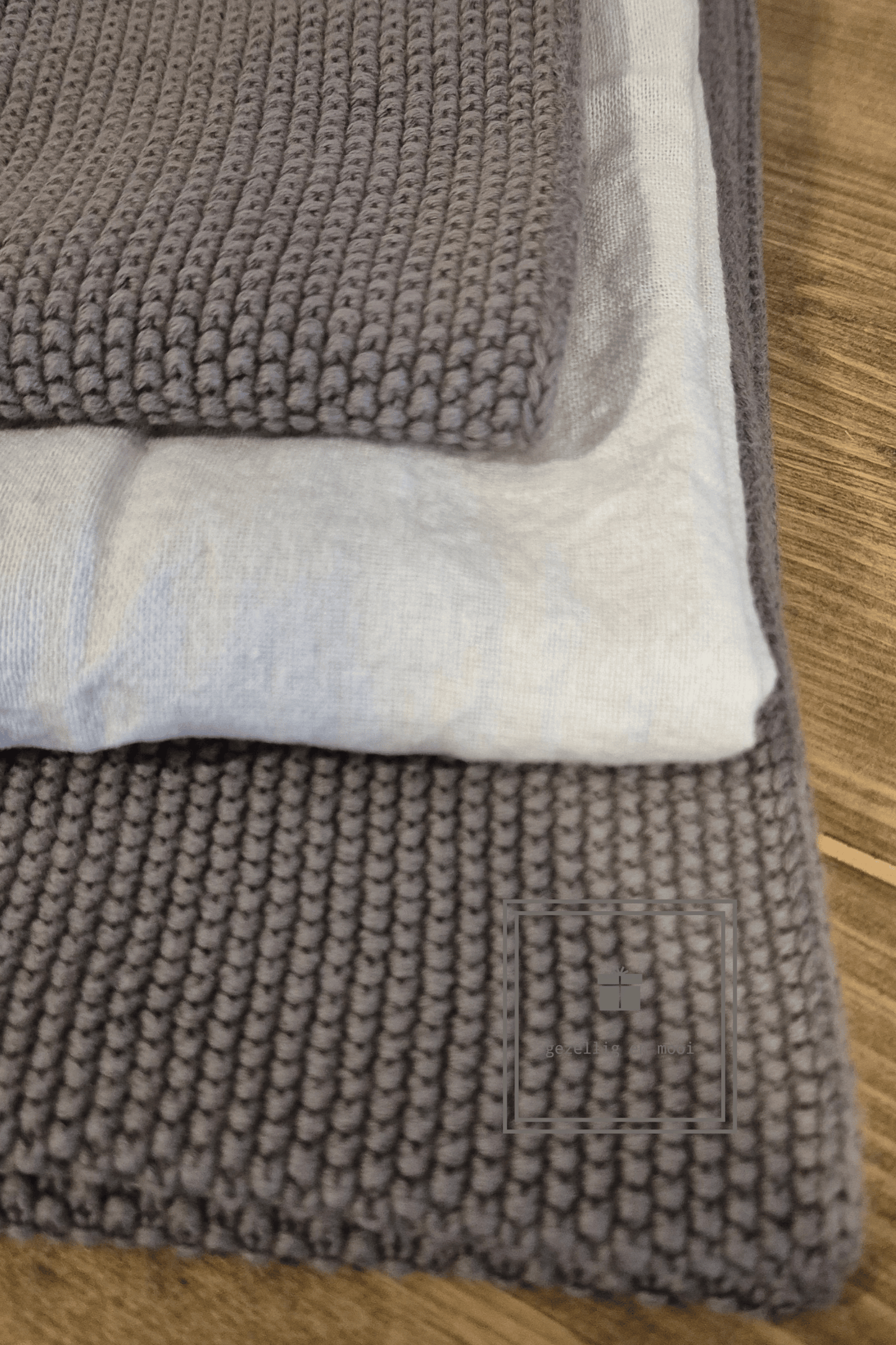 Handdoek Donkergrijs