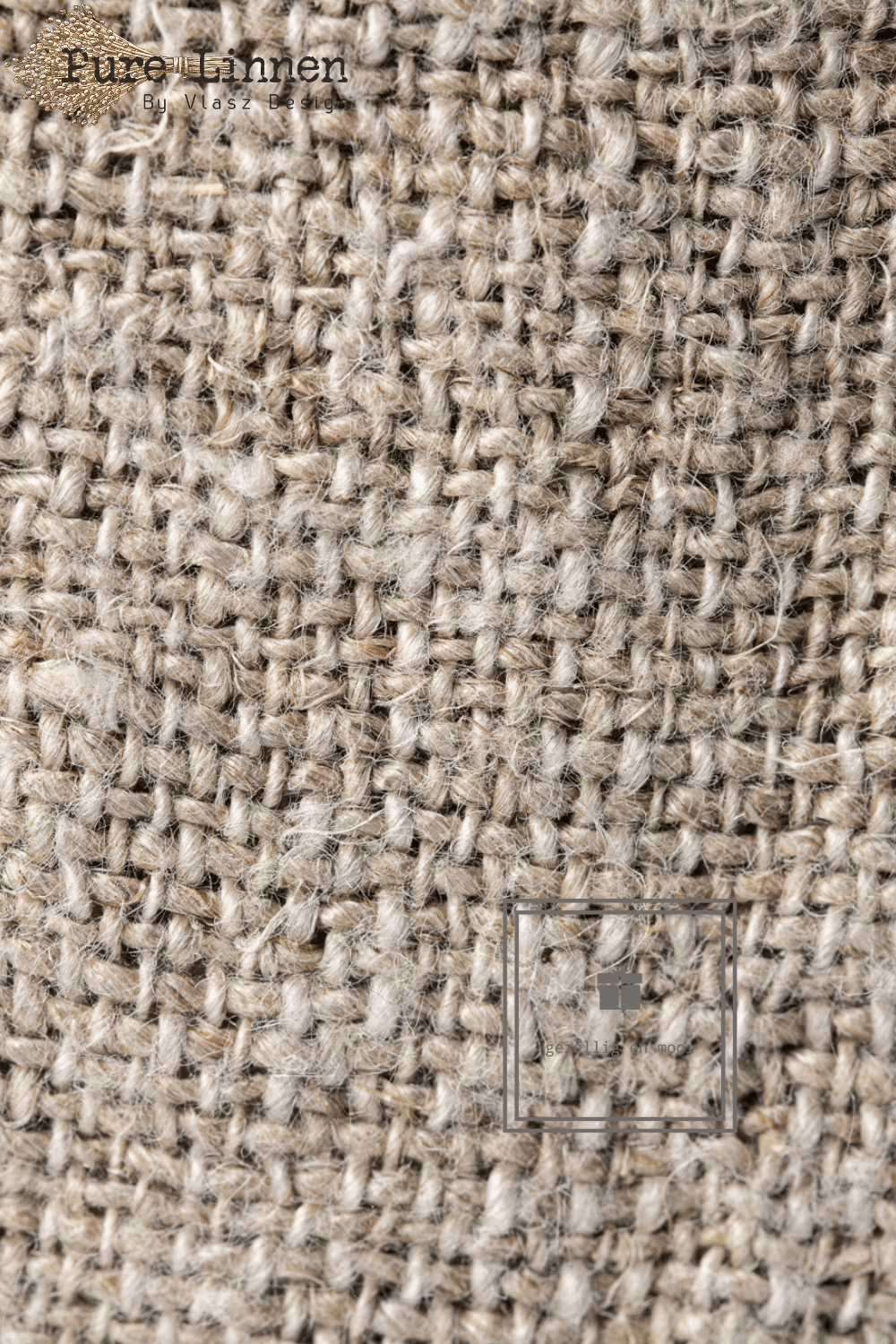 Pure Linnen Gordijn Abigail naturel met lus 200x270