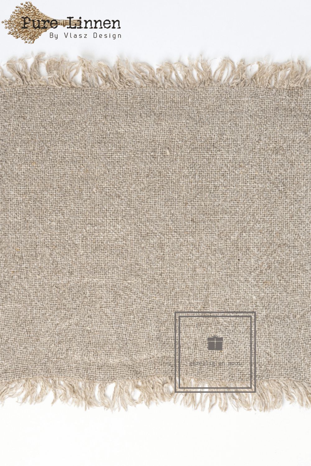 Pure Linnen Placemat Recht Naturel 50x35 (Damaris)