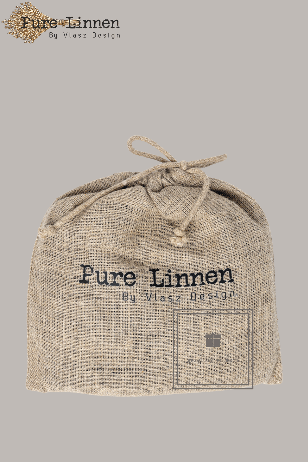 Pure Linnen Tafelloper Grey 50x170 (Dina)