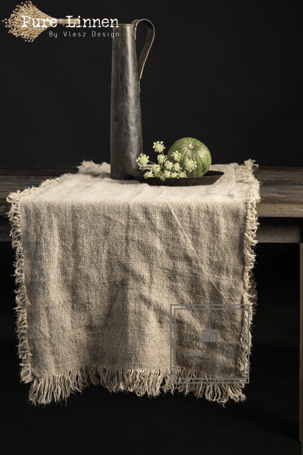Pure Linnen Tafelloper Naturel 50x170 (Naomi)
