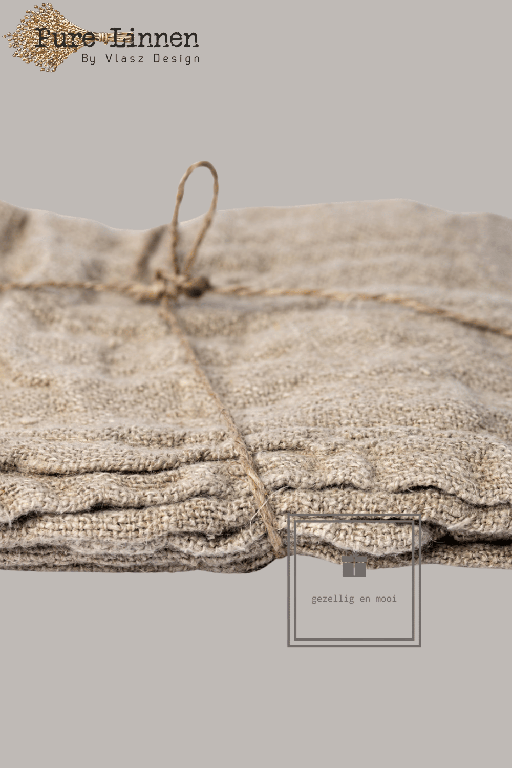 Pure Linnen Theedoek Naturel 50x70 (Tabita)