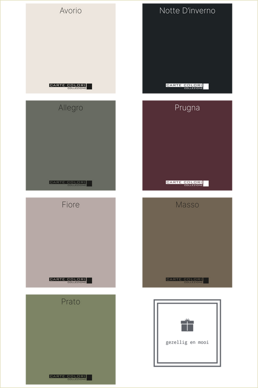 Elegante Krijtverf, Carte Colori, Quattro Stagioni - Gezellig en Mooi