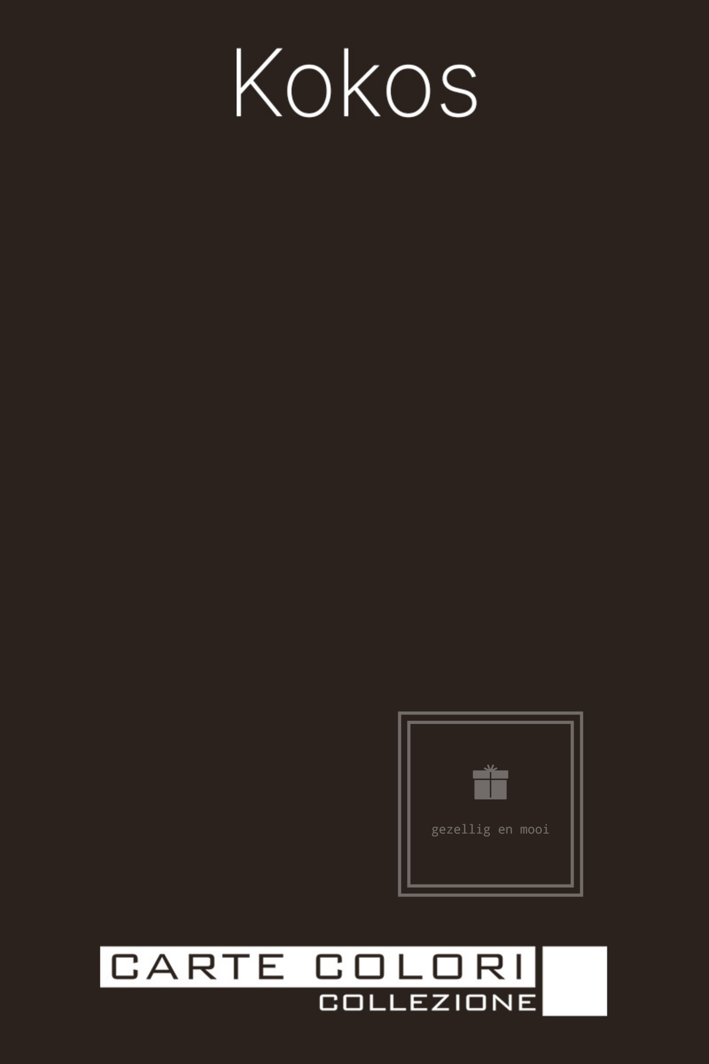 Elegante Krijtverf, Carte Colori, Maquillage - Gezellig en Mooi