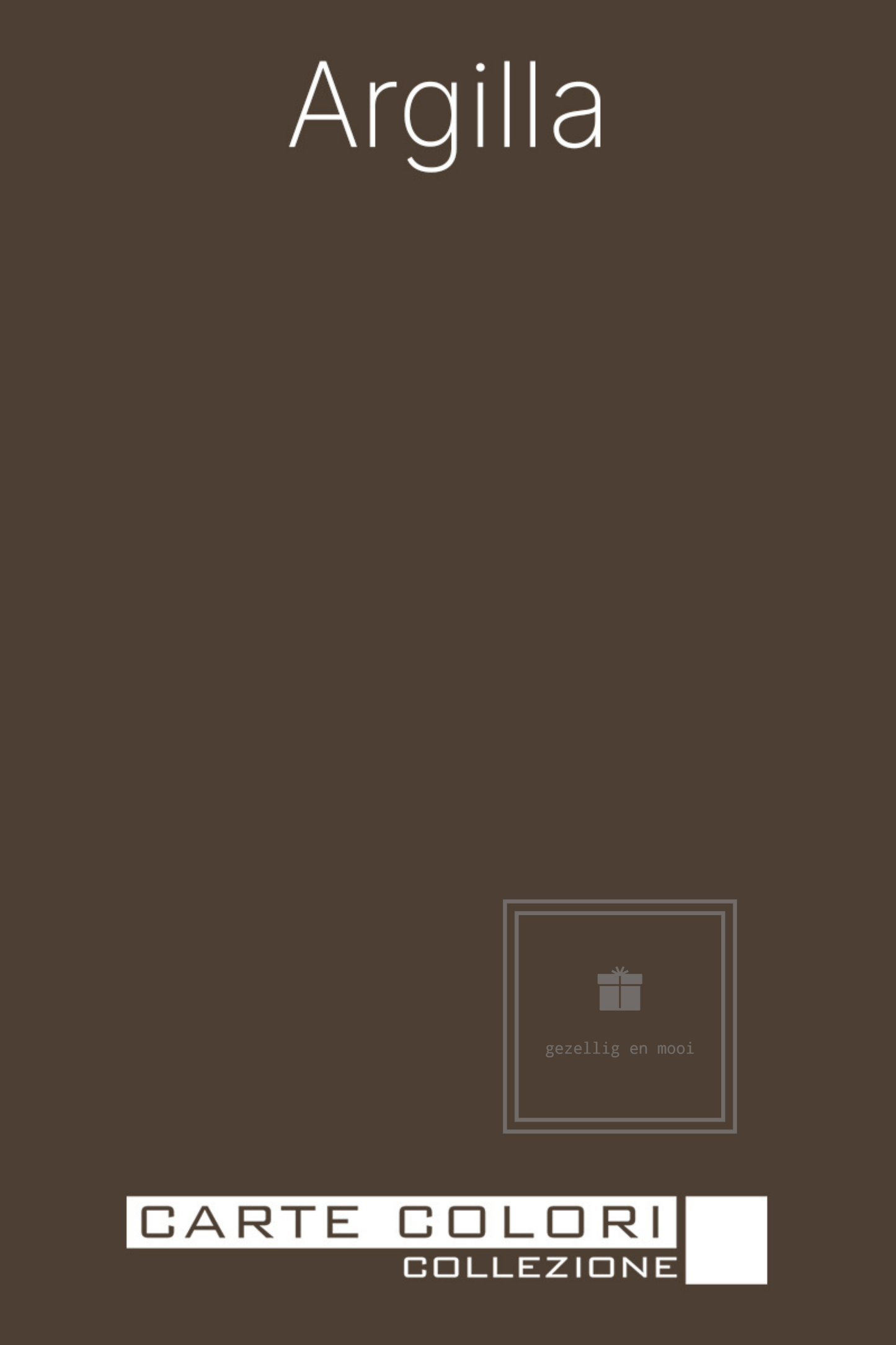 Elegante Krijtverf, Carte Colori, Colore Argilla