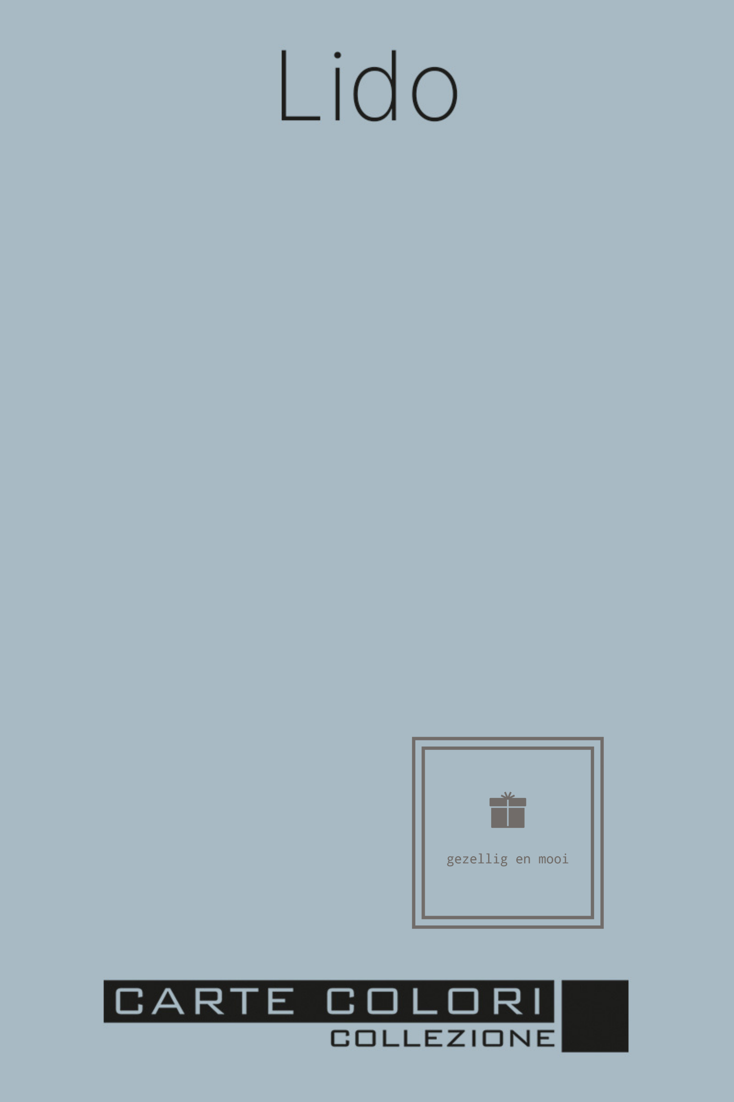 Elegante Krijtverf, Carte Colori, Azzuro