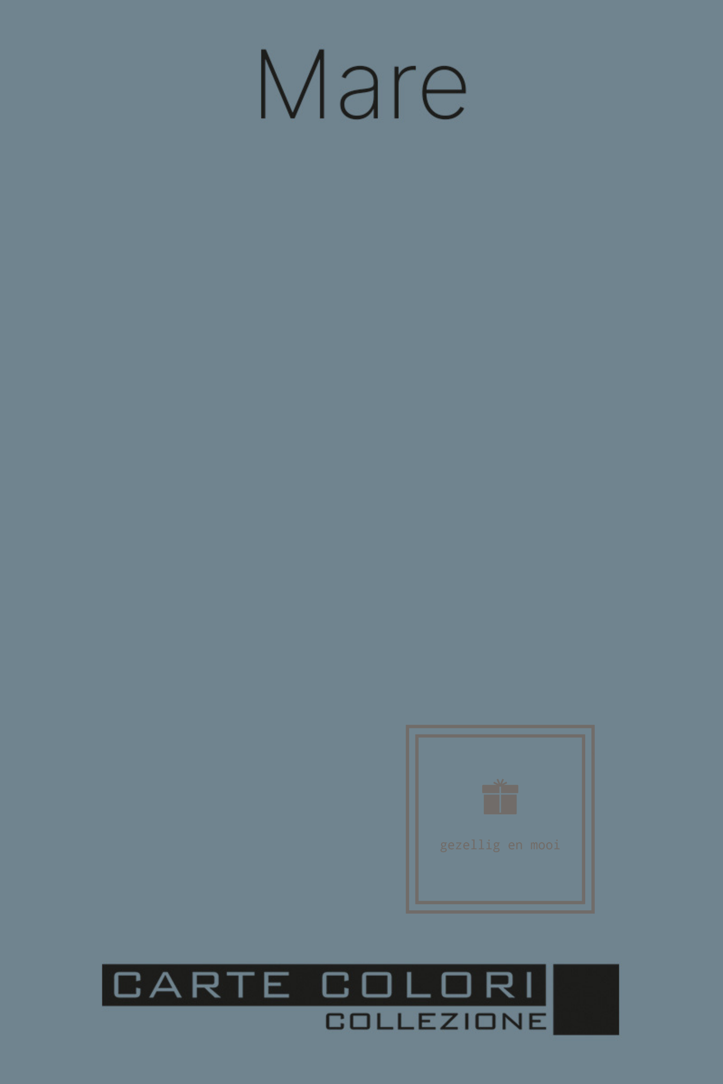 Elegante Krijtverf, Carte Colori, Azzuro