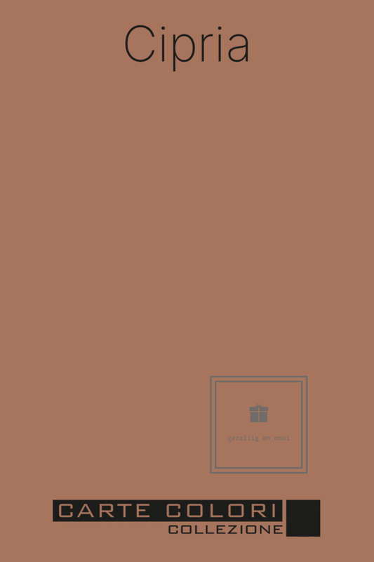 Primer di Muro, Carte Colori, Rosso