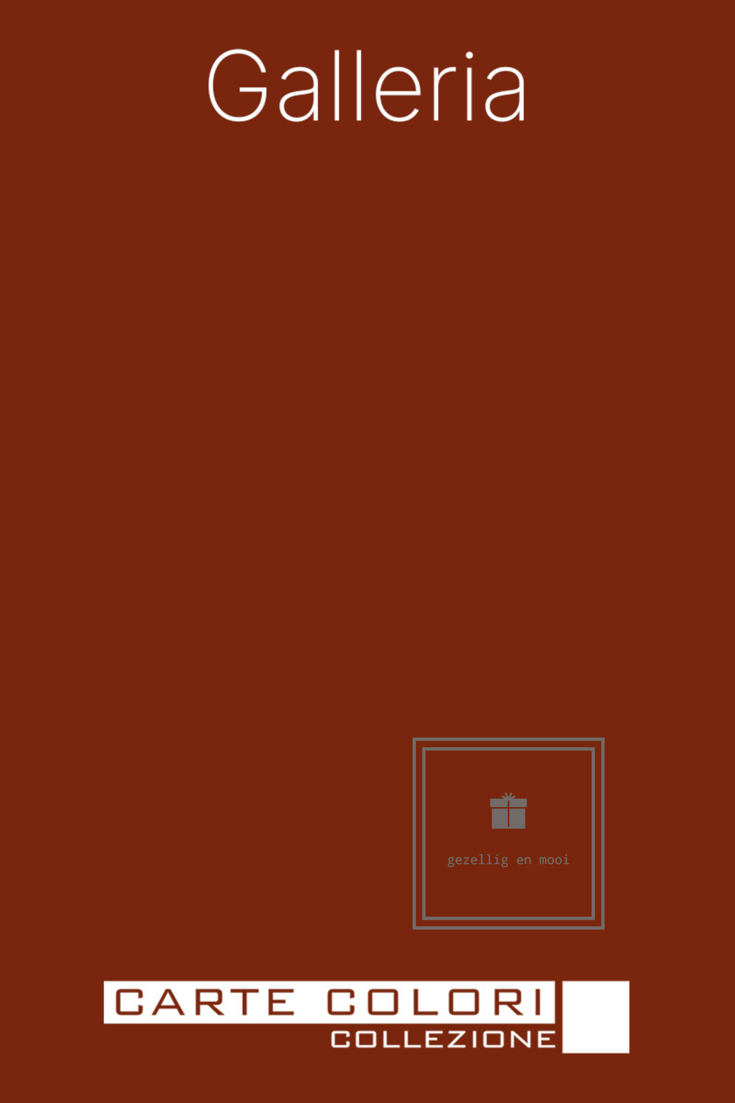 Elegante Krijtverf, Carte Colori, Rosso