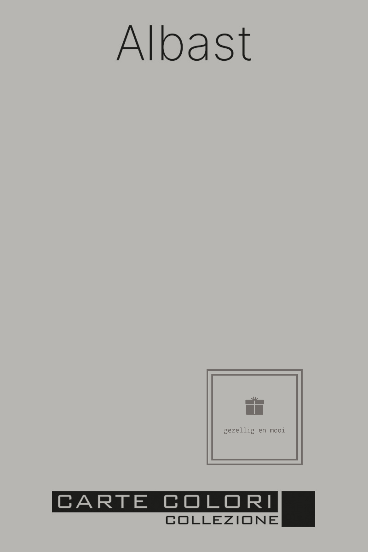 Cadore afwasbare muurverf, Carte Colori, Vintage Ashes - Gezellig en Mooi