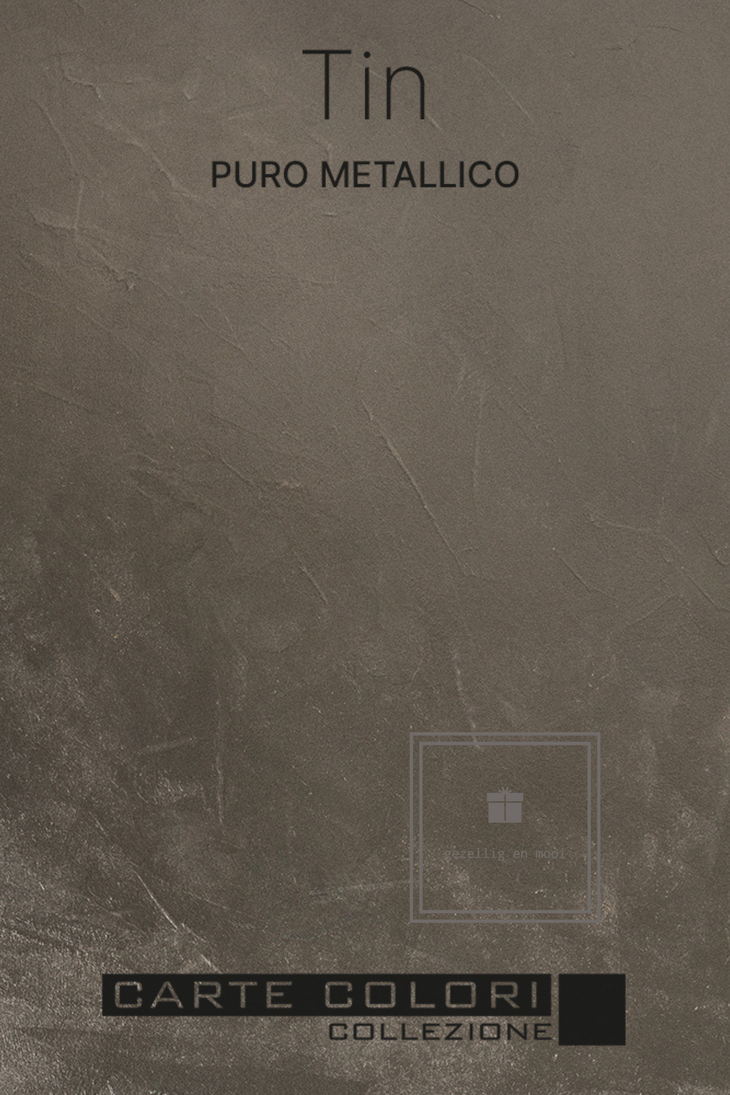 Puro Metallico, Carte Colori, Gouden Eeuw, Tin - Gezellig en Mooi