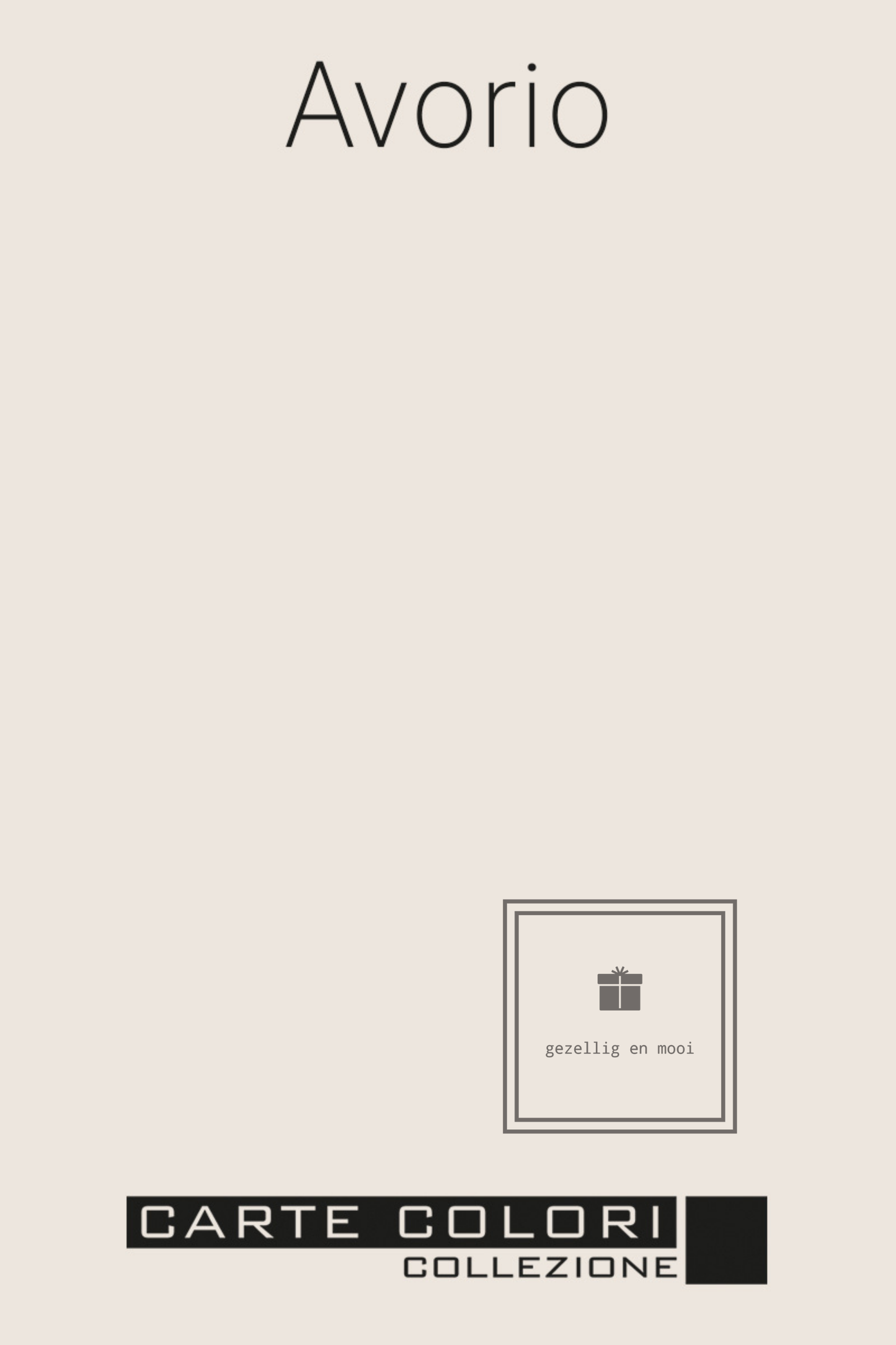 Elegante Krijtverf, Carte Colori, Quattro Stagioni