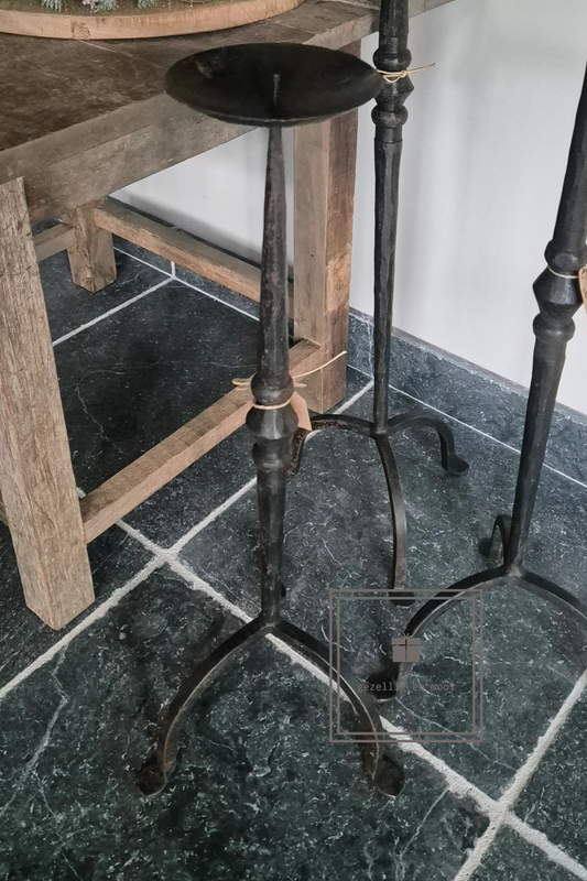 Smeedijzeren kandelaar