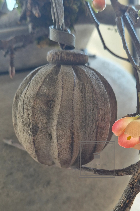 Decoratie houten bal