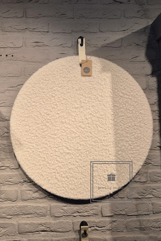 Prikbord Boucle ecru 60