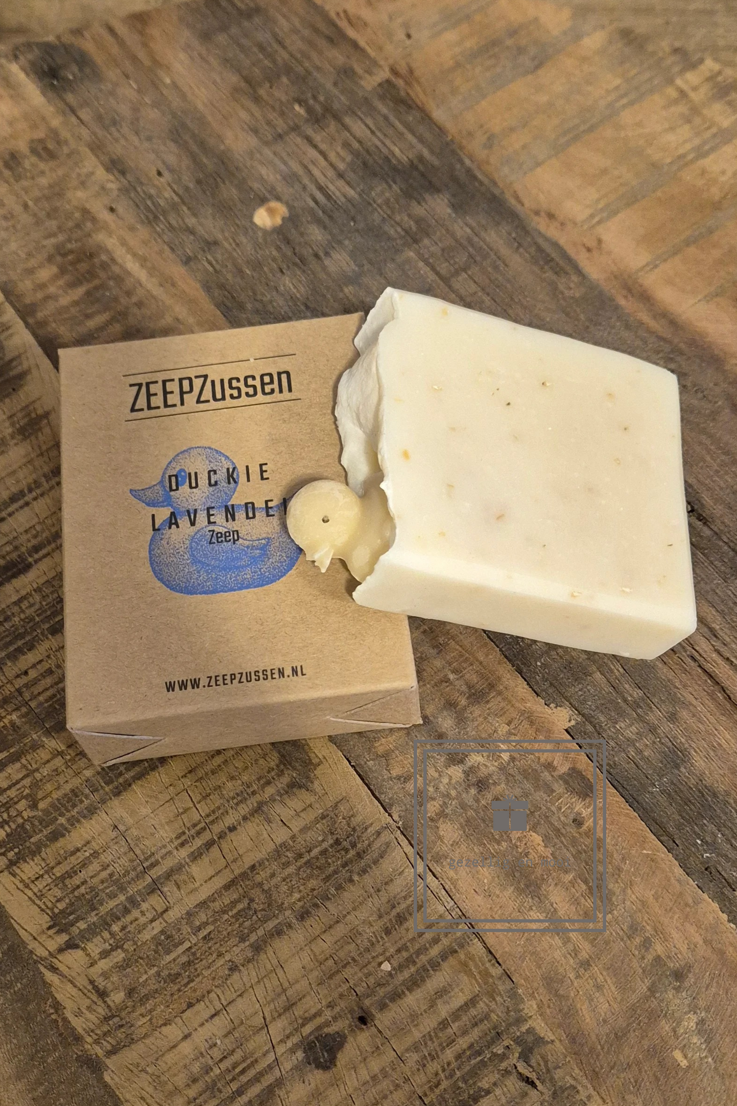 Zeepzussen Duckie lavendel