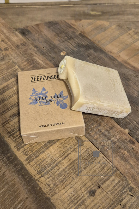 Zeepzussen gele klei
