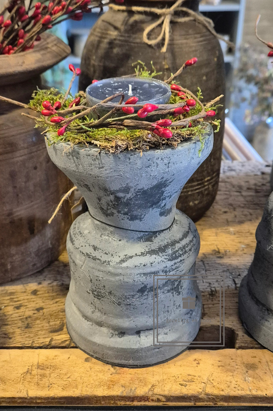 Brynxz candleholder best stone black 12x16