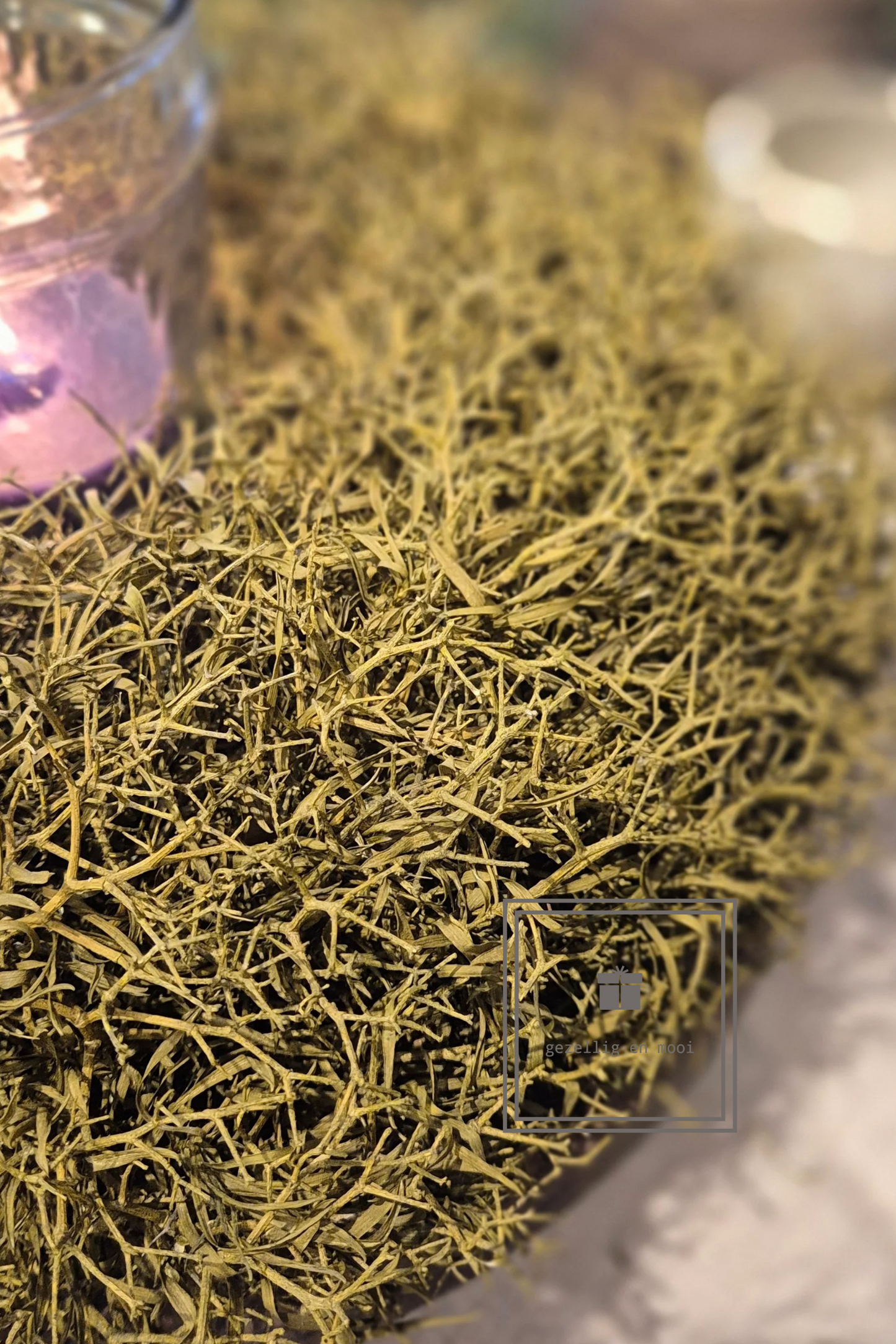 Iron Bush wreath natural 30