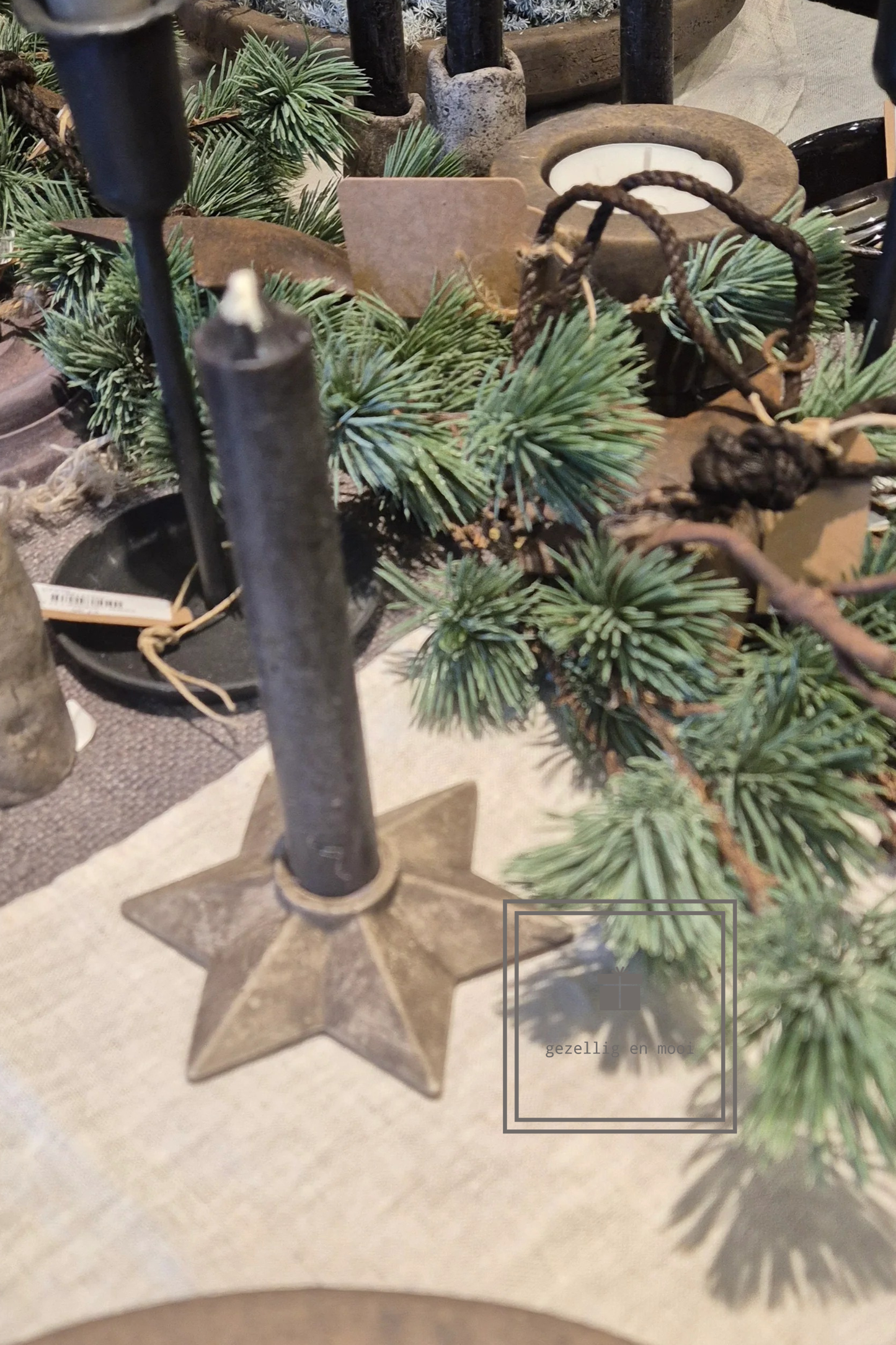 PMR kandelaar ster klein