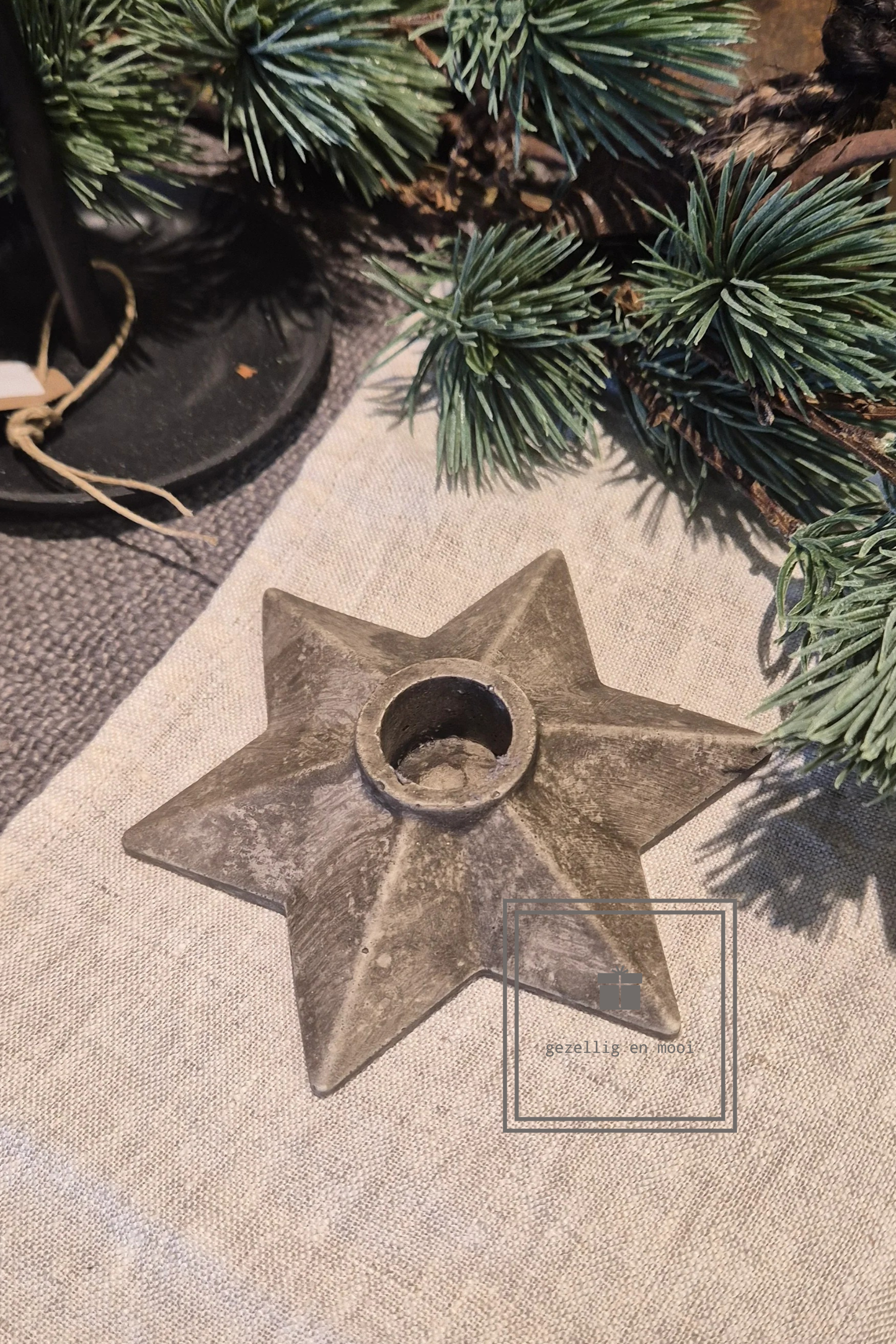 PMR kandelaar ster klein