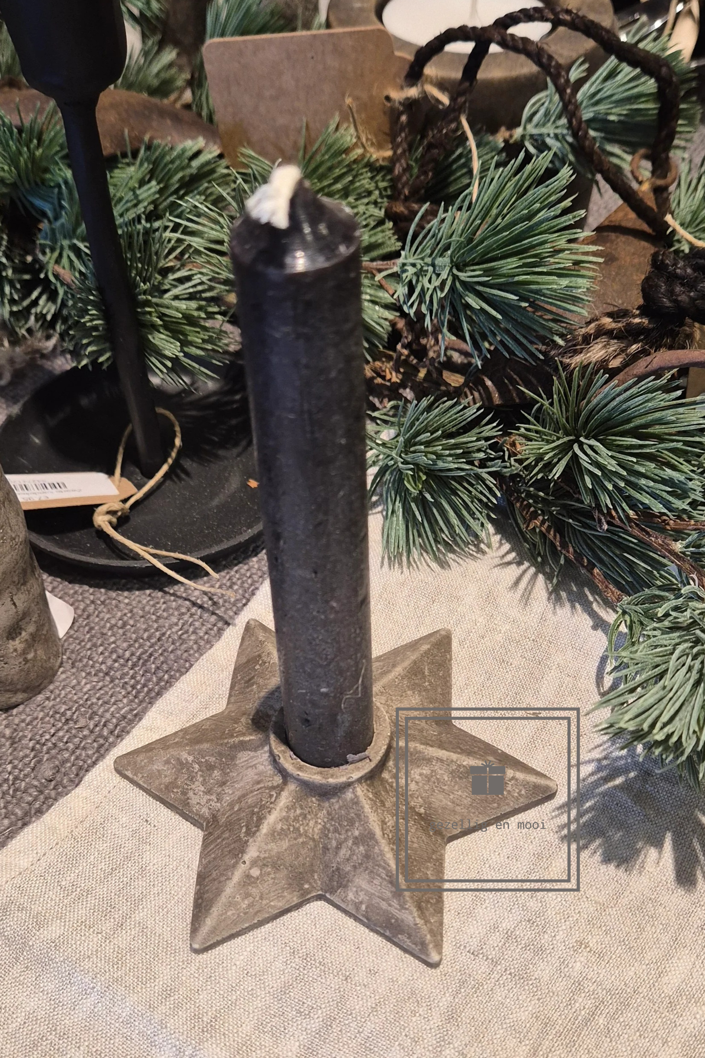 PMR kandelaar ster klein