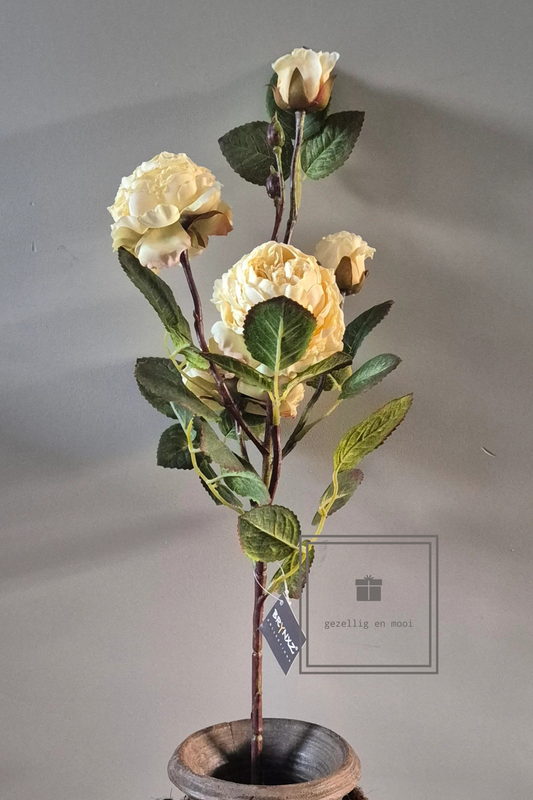Brynxz Wild roses Off White 67 cm