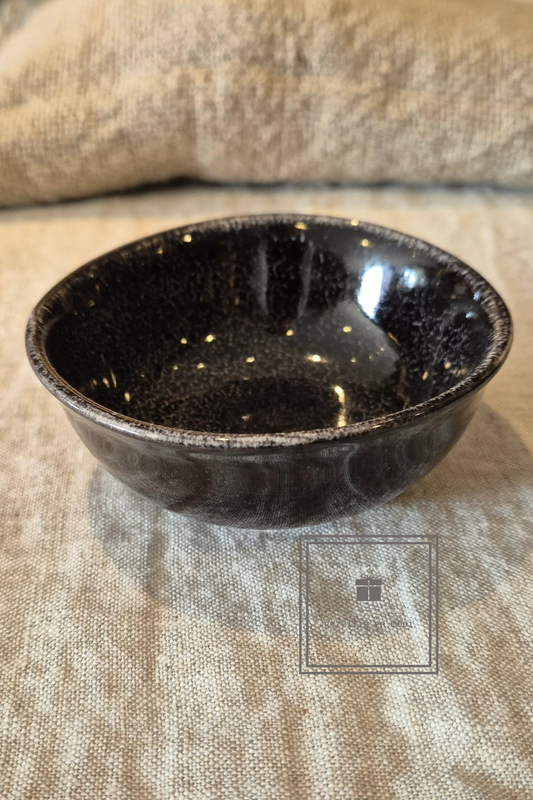 Schaaltje mini antique zwart
