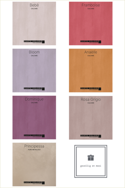 Calcare Italia 'oude' Kalkverf, Carte Colori, Bambina