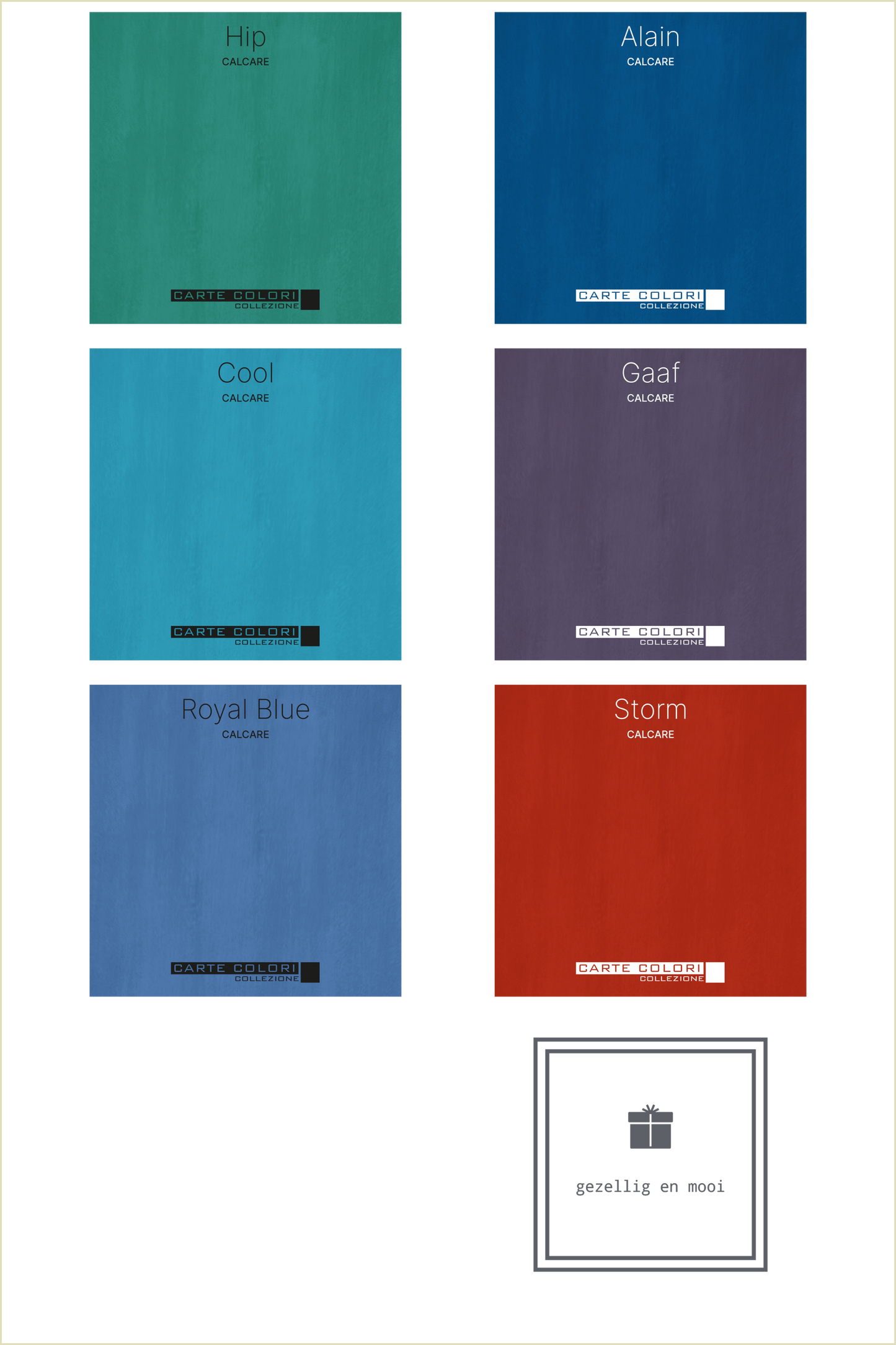 Calcare Kalkverf, Carte Colori, Bambino
