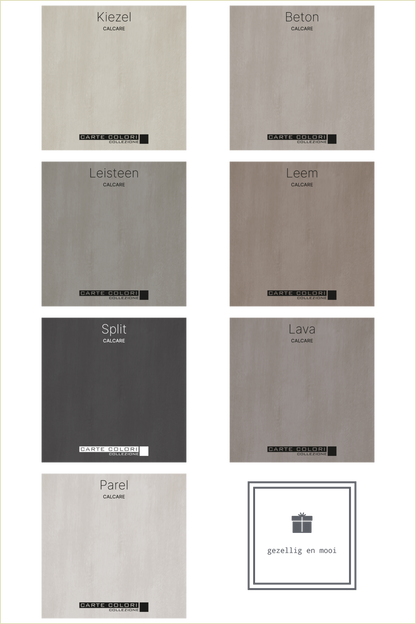 Calcare Kalkverf, Carte Colori, Betonlook