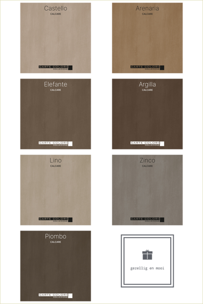 Calcare Kalkverf, Carte Colori, Colore Argilla