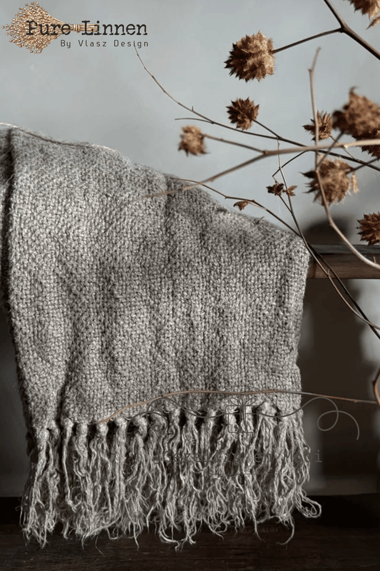 Pure linnen plaid Tirsa 130x170 - Gezellig en Mooi