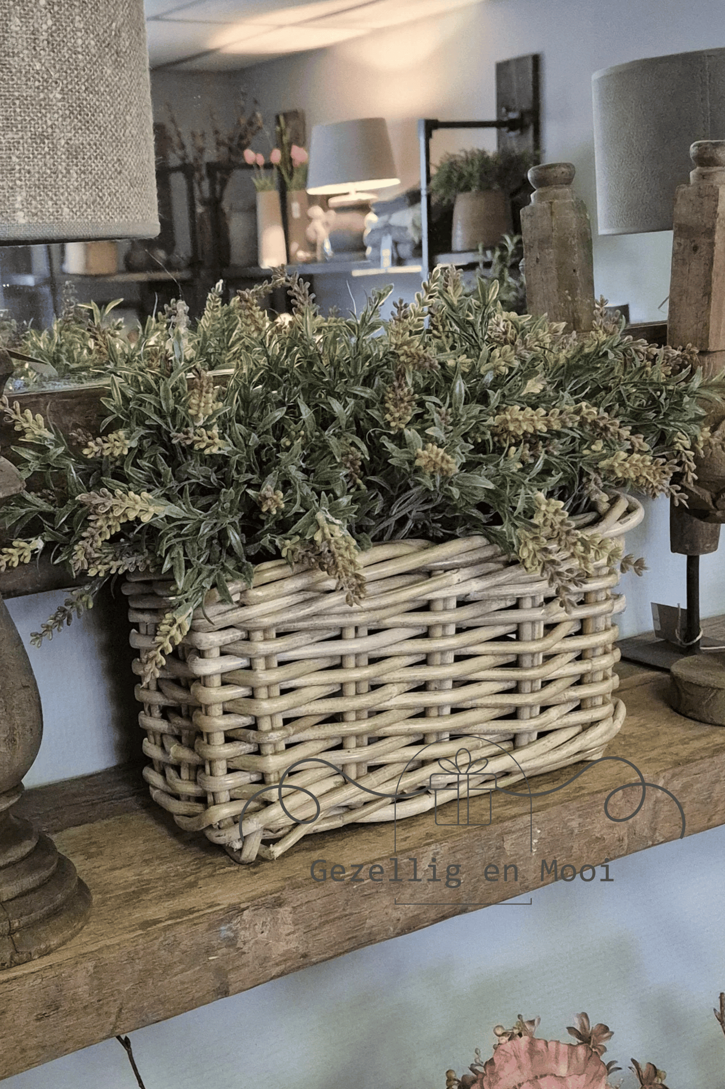 Hangmand Lubis rotan - Gezellig en Mooi