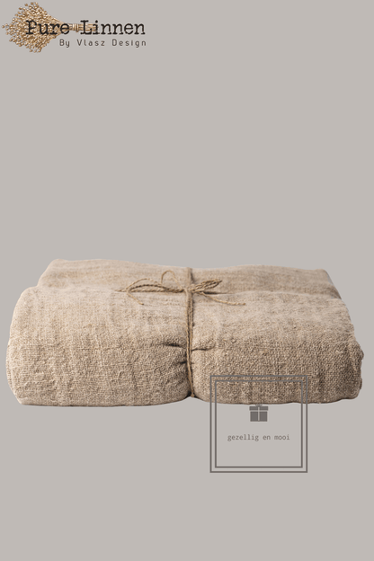 Pure Linnen Gordijn Abigail naturel met lus 200x270